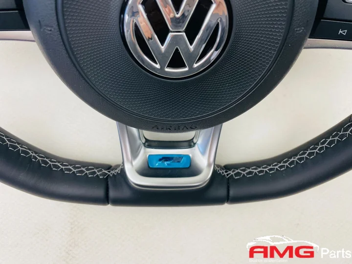 vw-golf-7-polo-2g-r-line-stuur-en-airbag-stuur-zonder-flippers — foto 4