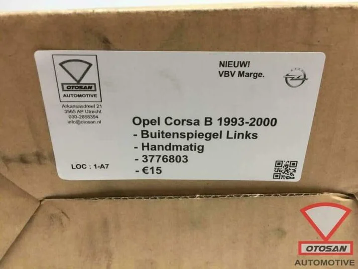 opel-corsa-b-993-2000-buitenspiegel-spiegel-links-nieuw!-377 — foto 3