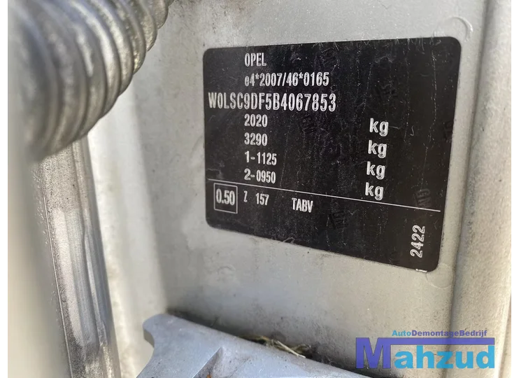 opel-meriva-b-17-cdti-demontage-onderdelen-a17dts-z157