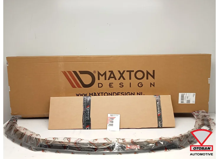 Maxton Design Insignia B 2017+ Frontspoiler splitter Zwart hoogglans