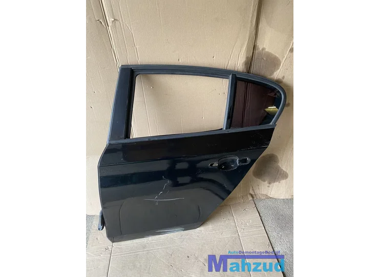 BMW 1 SERIE E81 ZWART 475/9 LINKS achter deur portier