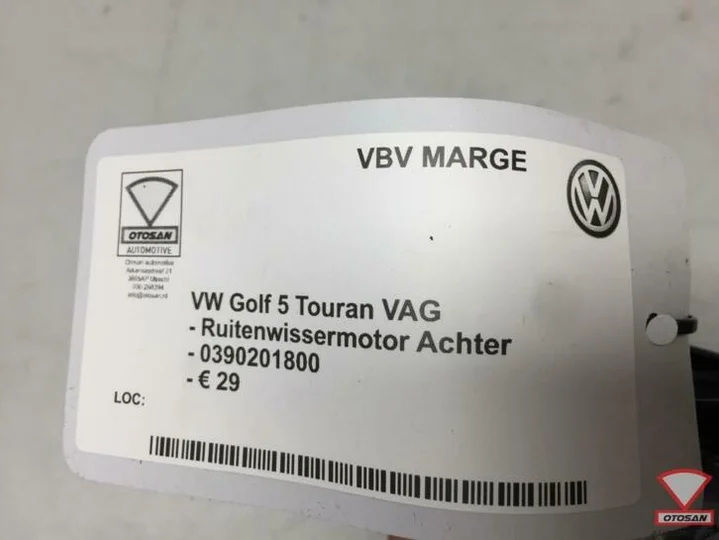 vw-golf-5-touran-vag-ruitenwissermotor-achter-0390201800 — foto 3