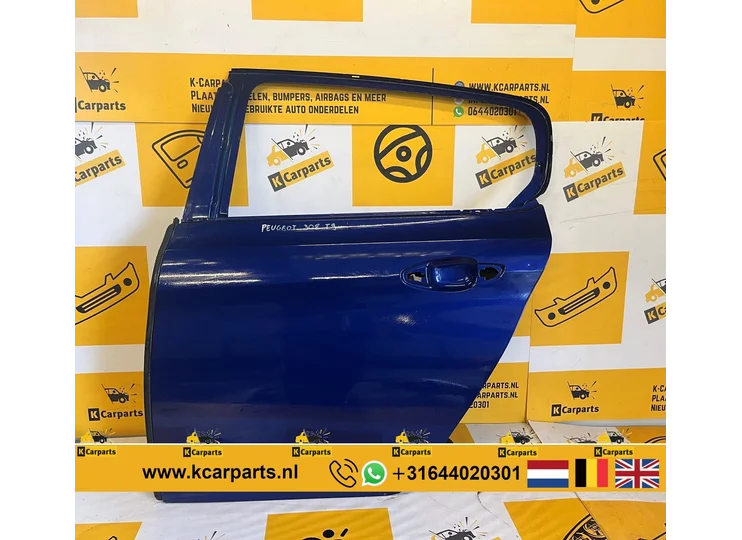 Portier Peugeot 308 2012-2021 Deur Links Achter LA 