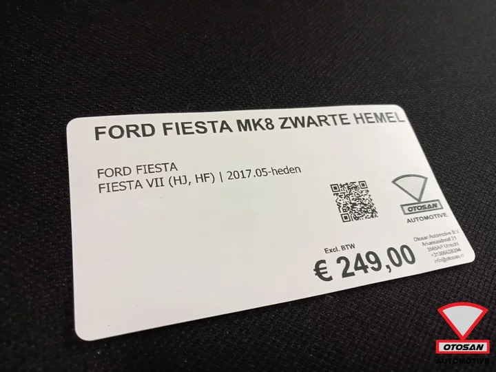 ford-fiesta-mk8-2017-zwarte-hemel-hemelbekleding-origineel — foto 5