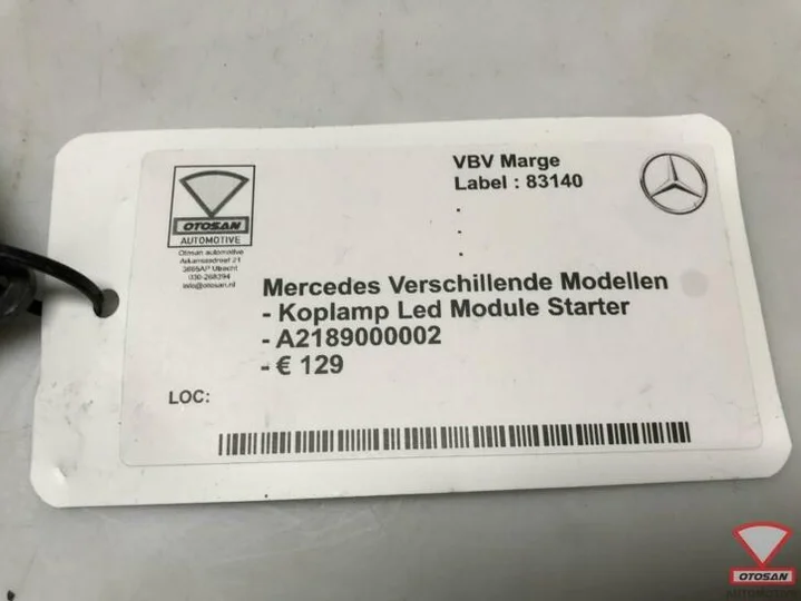mercedes-a-b-c-e-s-cla-koplamp-led-module-a2189000002-3140 — foto 3