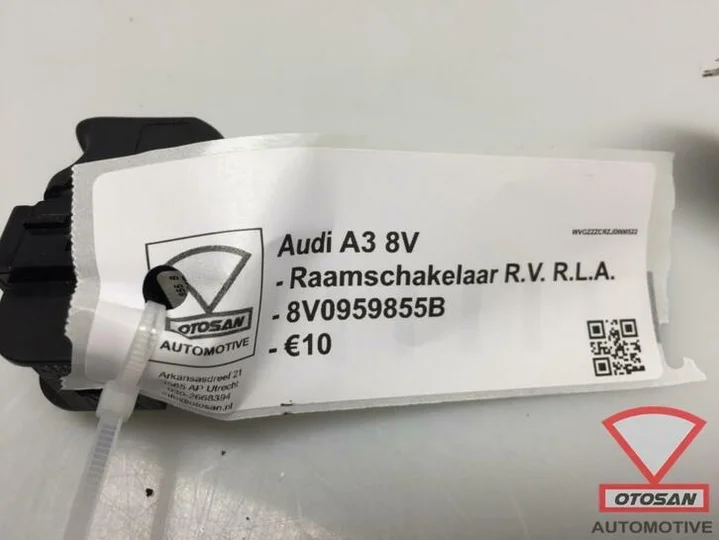 audi-a3-8v-raamschakelaar-rechts-links-achter-8v0959855b — foto 2