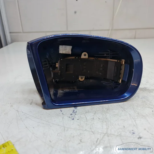 spiegelkap-mercedes-w203-s203-c-klasse-rechts-passagierskant-a2038100164-345-orion-blauw-origineel-gebruikt — foto 2