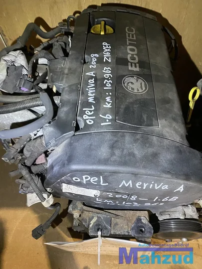 opel-meriva-a-16-16v-motorblok-motor-z16xep — foto 5