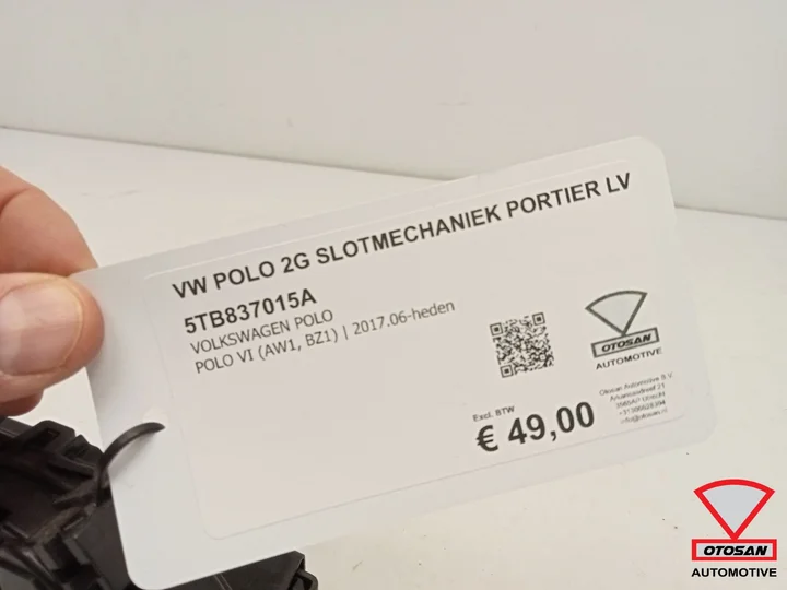 vw-polo-2g-tcross-taigo-slotmechaniek-portier-links-voor-5tb837015a — foto 3