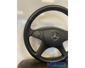 mercedes-w204-cklasse-leer-stuurwiel-stuur-met-airbag — foto 2