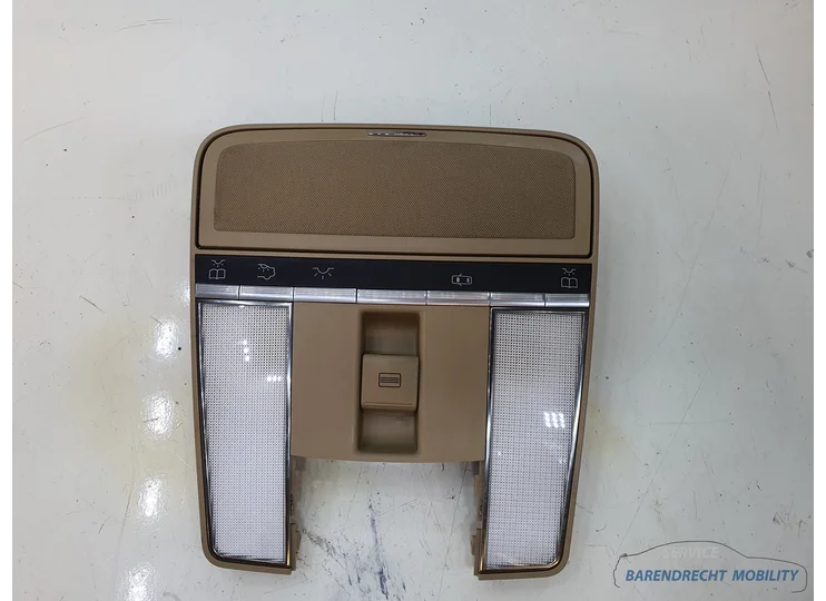 mercedes-cl-w216-s-klasse-w221-binnenverlichting-a2168205026-a2218704086-8k67-beige-bruin-origineel-nette-staat-gebruikt-zonnebril-houder-clklasse-sklasse-2006-2007-2008-2009-2010-2011-2012-2013-barendrecht-mobility-service