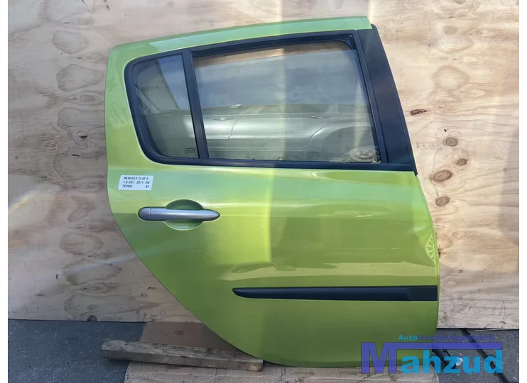 RENAULT CLIO 3 Groen TEDNO TEDN0 rechts achter deur 2005-2014