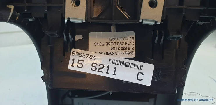 middenconsole-achterzijde-opbergvak-cls-w219-mercedes-2198600030-origineel-gebruikt-2004-2011 — foto 17