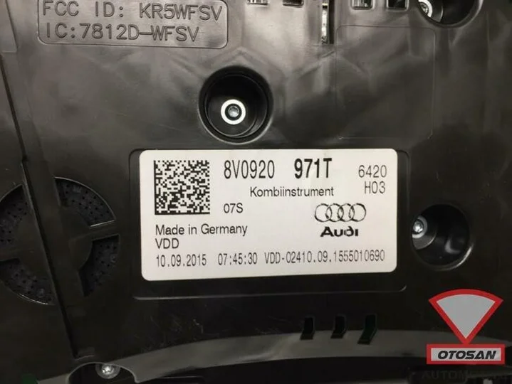 audi-a3-8v-2015-kilometerteller-tacho-unit-miles-8v0920971t — foto 2