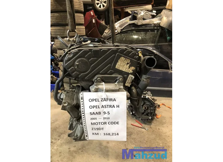 OPEL ZAFIRA B ASTRA H SAAB 9-5 1.9 CDTI MOTORBLOK Z19DT