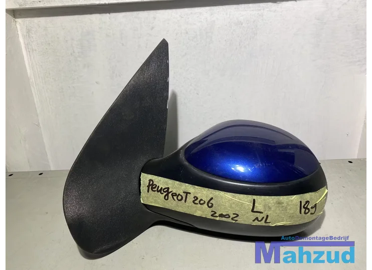 peugeot-206-sw-blauw-ege-links-spiegel-buitenspiegel