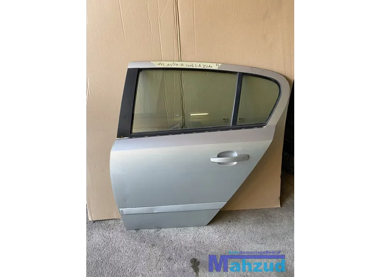 Opel astra H zilver Z2AU links linker achter deur portier