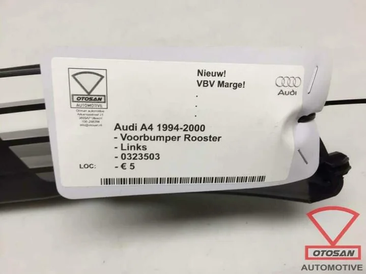 audi-a4-1996-voorbumper-rooster-links-nieuw!-0323503 — foto 2