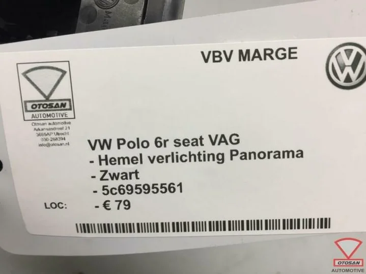 vw-polo-6r-seat-vag-hemel-binnenverlichting-pano-zwart — foto 2