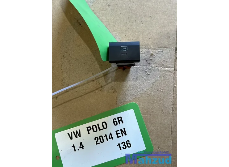 VW POLO 6R Achterklep verwarming schakelaar 2009-2017 