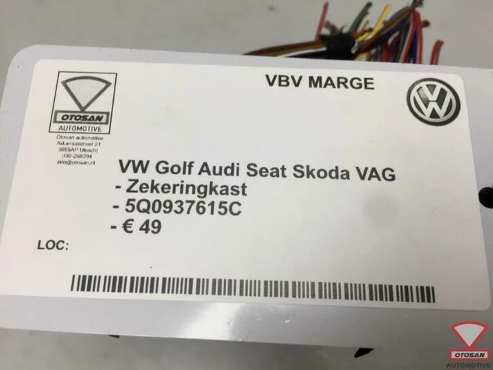 vw-golf-7-audi-seat-skoda-vag-zekeringkast-5q0937615c — foto 3