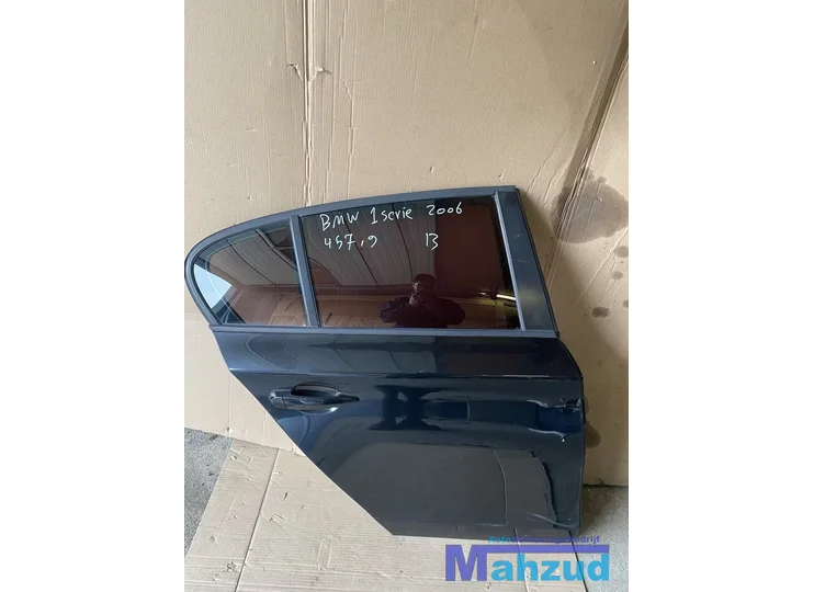 BMW 1 SERIE E81 ZWART 475/9 rechts achter deur portier