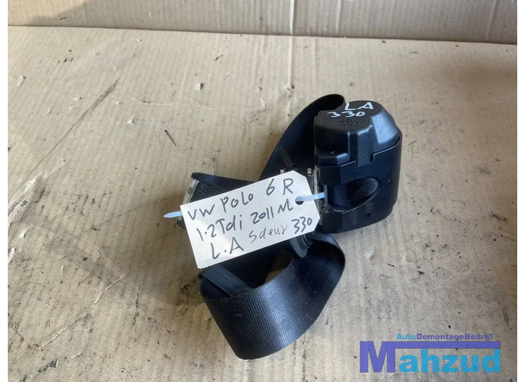 VW POLO 6R links achter Gordel 2009-2017 5 deurs