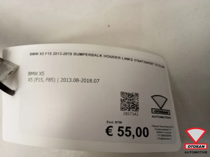 bmw-x5-f15-20132018-bumperbalk-houder-links-51647294507-steun — foto 7