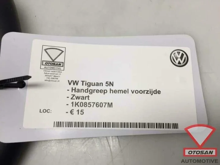 vw-tiguan-5n-hemel-handgreep-zwart-voor-voorzijde-1k0857607m — foto 2