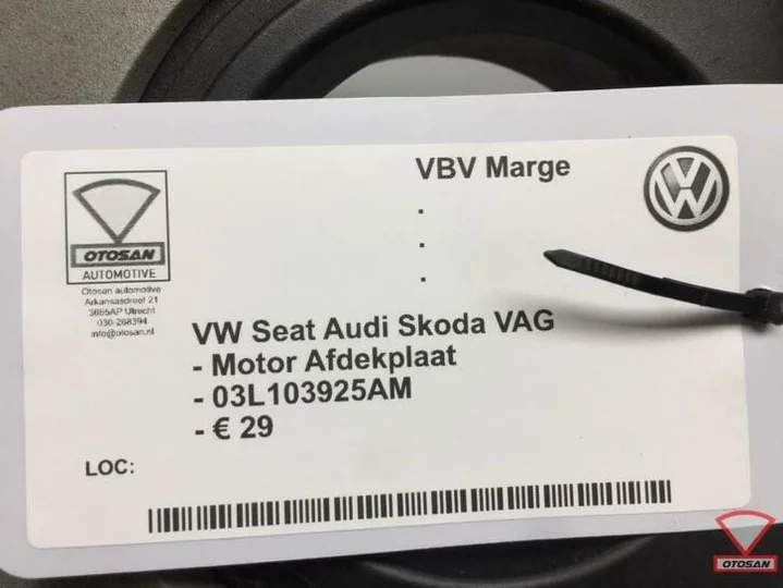vw-motor-afdekplaat-03l103925am — foto 2