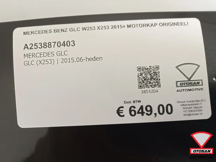 mercedes-benz-glc-w253-x253-2015-motorkap-origineel — foto 4