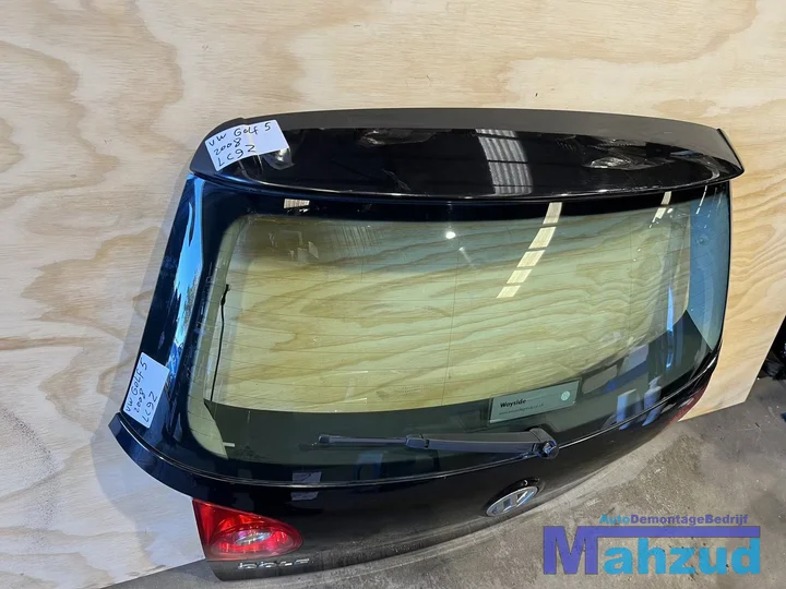 vw-golf-5-zwart-lc9z-achterklep-compleet-20042009 — foto 2
