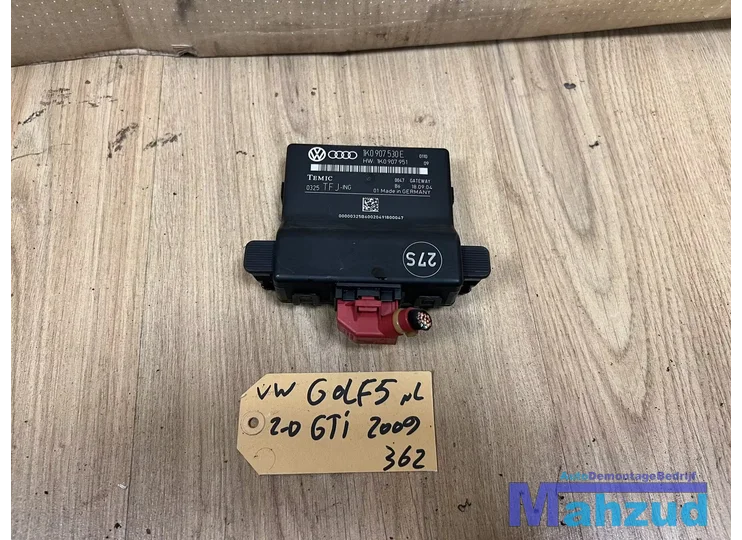VW GOLF 5 GTI GATEWAY Comfort module 1K0907530E 2003-2009