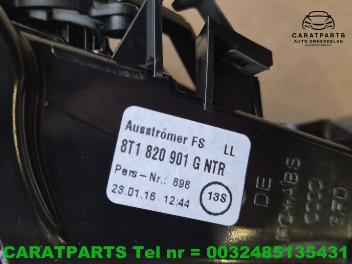 8t1820901g-audi-a5-luchtrooster-dashboard-a4-rs5-rs4-s5-s4 — foto 5