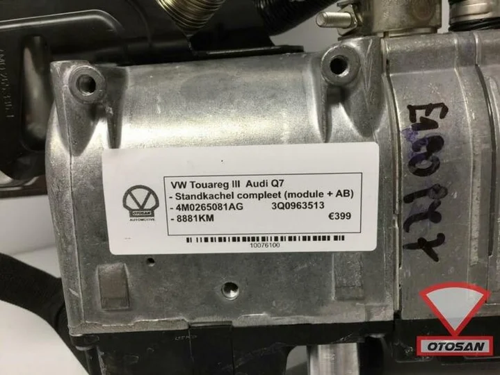 vw-touareg-audi-q7-standkachel-compleet-4m0265081ag — foto 3