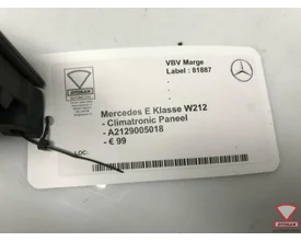 mercedes-e-klasse-w212-climatronic-paneel-a2129005018 — foto 2