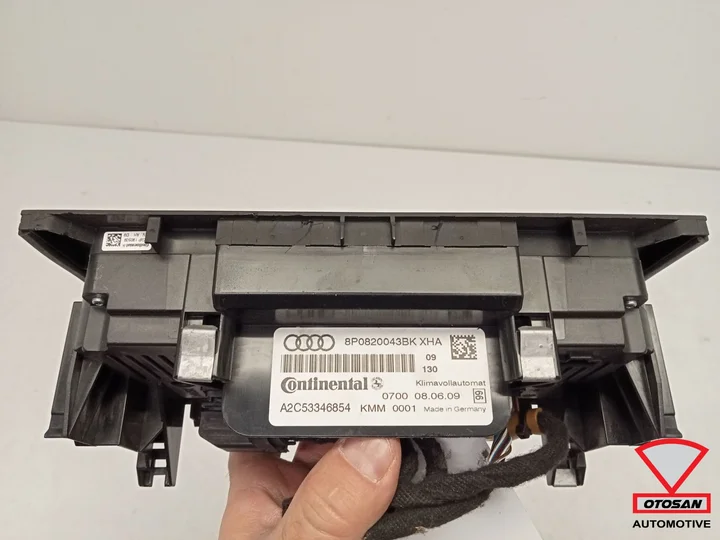 audi-a3-8p-climatronic-paneel-kachelbediening-8p0820043bk — foto 2