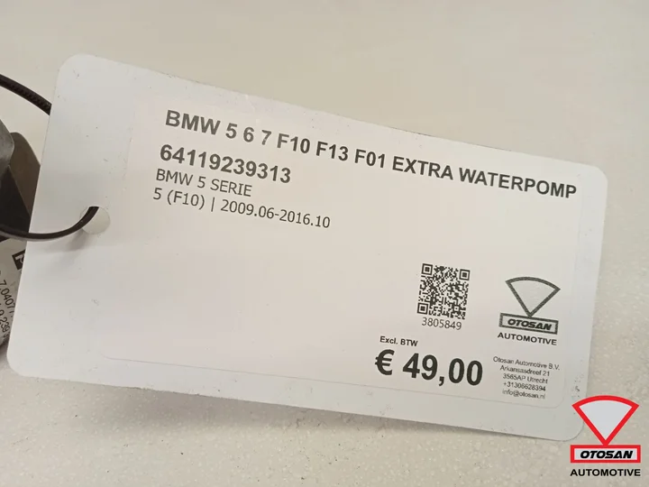 bmw-5-6-7-serie-f10-f13-f01-extra-waterpomp-64119239313 — foto 3