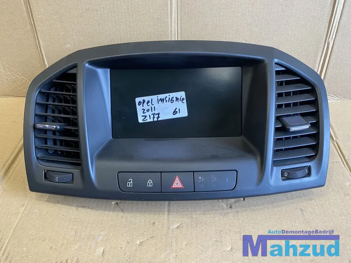 opel-insignia-a-middenconsole-compleet-scherm-radio-cd-speler — foto 2
