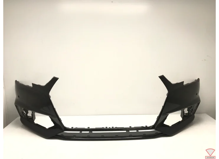 Audi A4 8W Voorbumper Bumper 4xPDC Zwart Metallic Origineel!