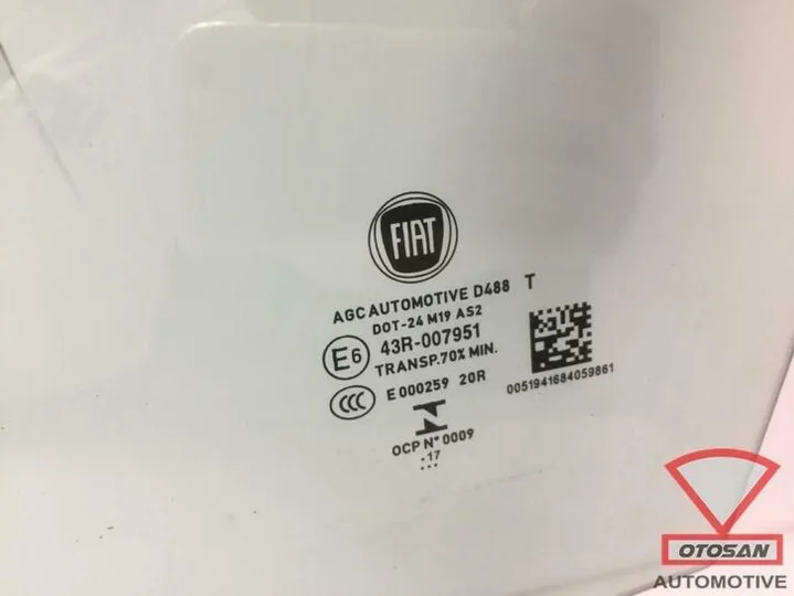 fiat-500-x-2017-ruit-raam-portier-links-voor-groen-getint — foto 2