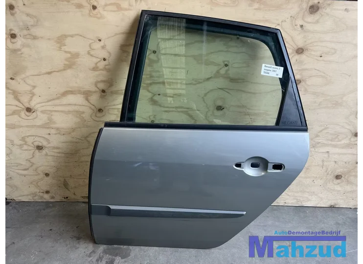 RENAULT SCENIC 2 TEC66 GRIJS links achter deur portier 2004-2009