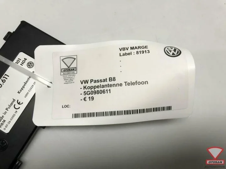 vw-passat-b8-koppelantenne-telefoon-5g0980611 — foto 2