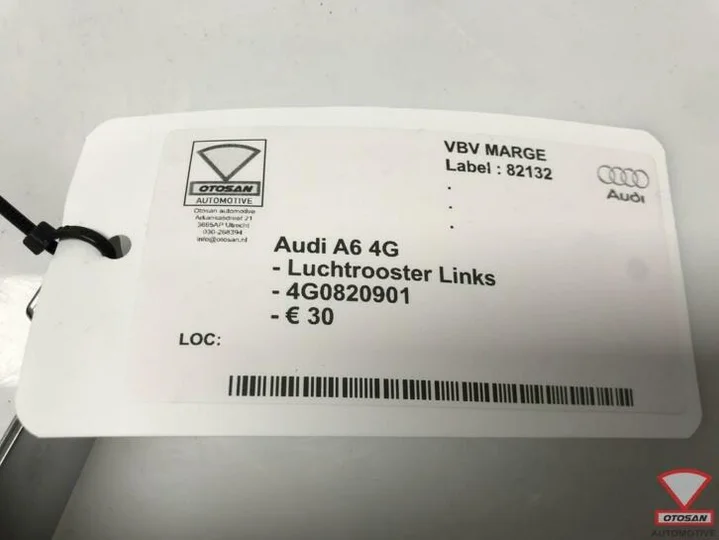audi-a6-4g-luchtrooster-links-4g0820901 — foto 2