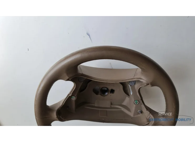 mercedes-w209-w211-w219-clk-e-cls-klasse-stuur-stuurwiel-leder-lederen-beige-a2304600503-origineel-goede-staat-gebruikt-209-a209-s211-c219-2001-2002-2003-2004-2005-2006-2007-2008-2009-2010-2011-gebruikt-barendrecht-mobility-service