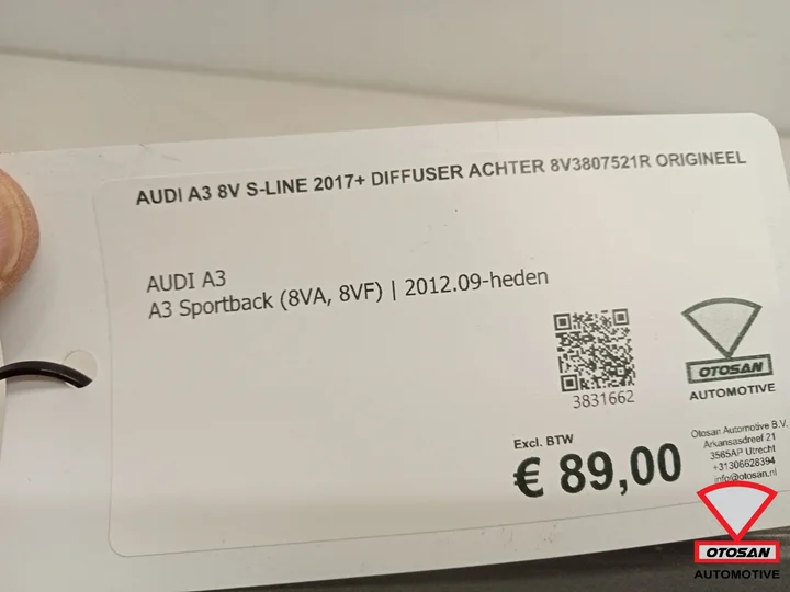 audi-a3-8v-sline-2017-diffuser-achter-8v3807521r-origineel — foto 6