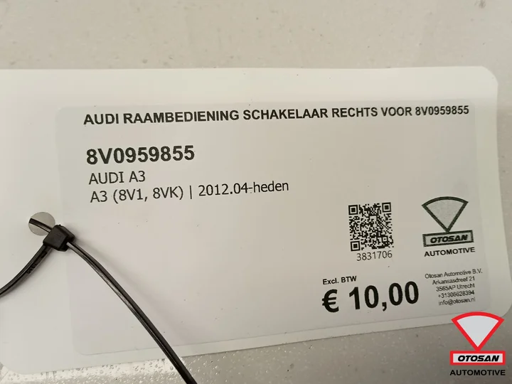 audi-raambediening-schakelaar-rechts-voor-8v0959855 — foto 2
