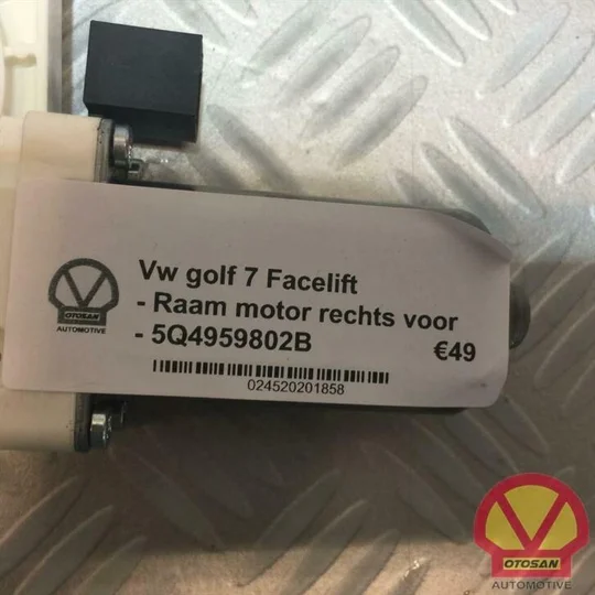vw-golf-7-raammotor-raam-motor-rechts-voor-5q4959802b — foto 2