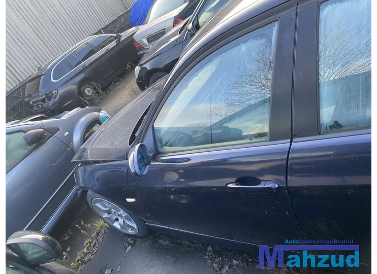BMW 3 SERIE E90 blauw A35/5 Links voor deur portier 2004-2012