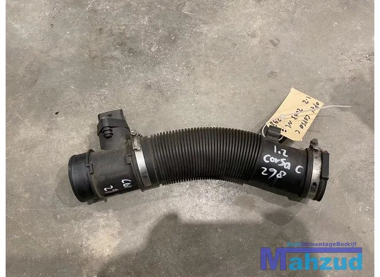 OPEL CORSA C 1.2 luchtmassameter 0280218031 inlaatbuis